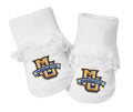 Marquette Golden Eagles Baby Toe Bootie Socks 0-9 Months
