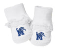 Memphis Tigers Baby Toe Bootie Socks 0-9 Months