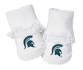 Michigan State Spartans Baby Toe Bootie Socks 0-9 Months