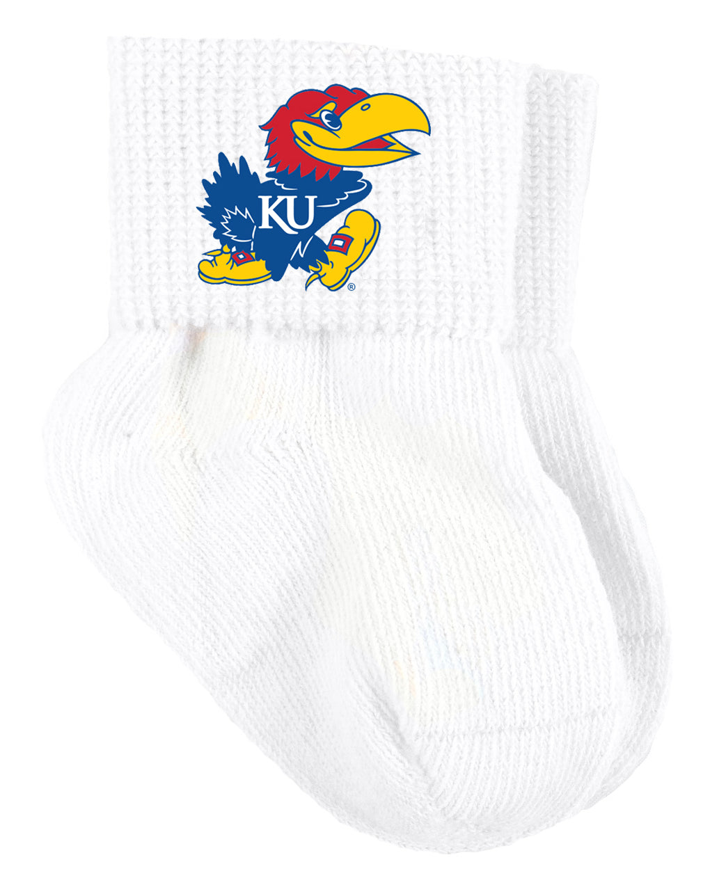 Kansas Jayhawks Baby Socks