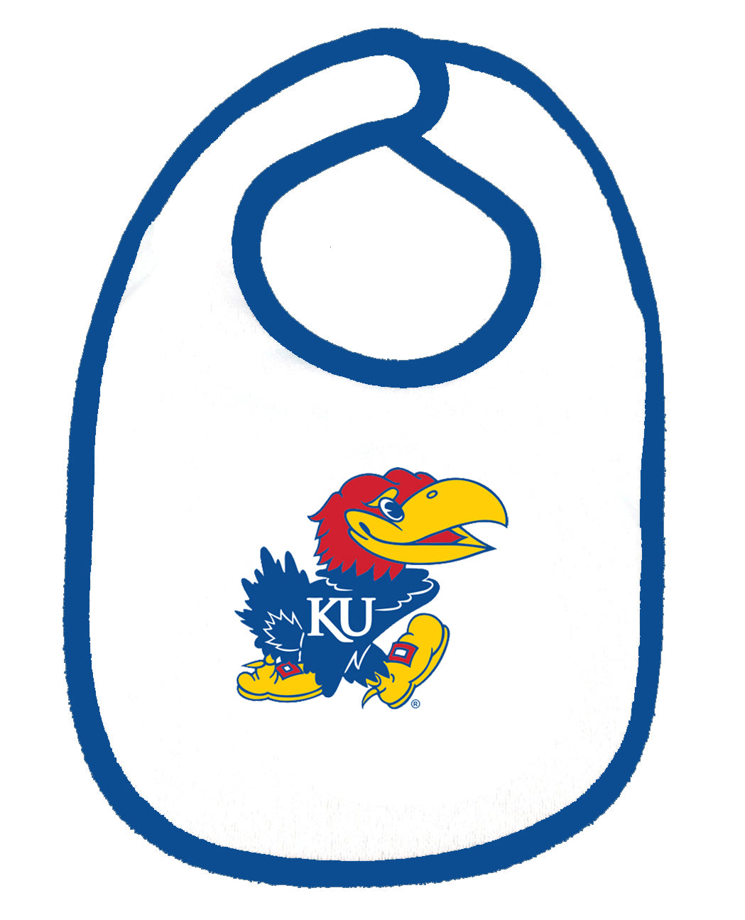 Kansas Jayhawks Baby Bib