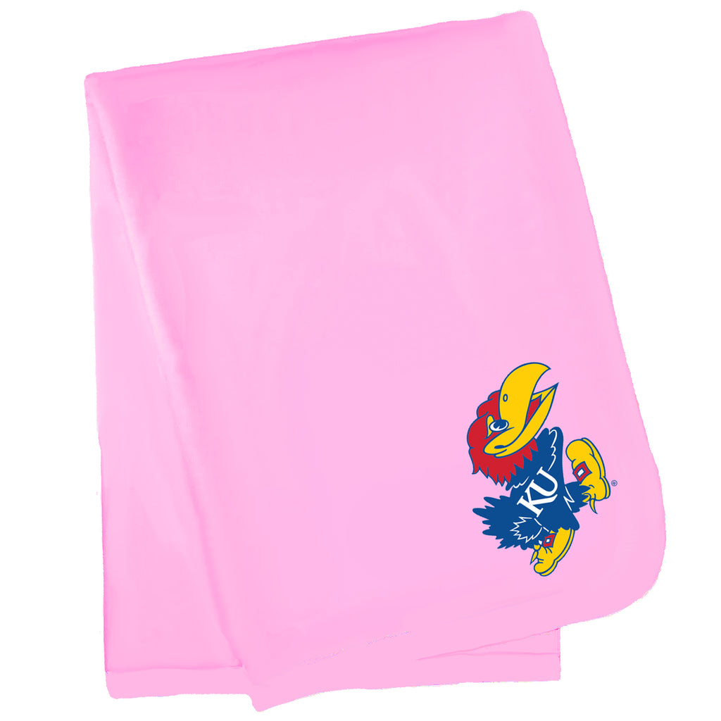 Kansas Jayhawks Baby Receiving Blanket