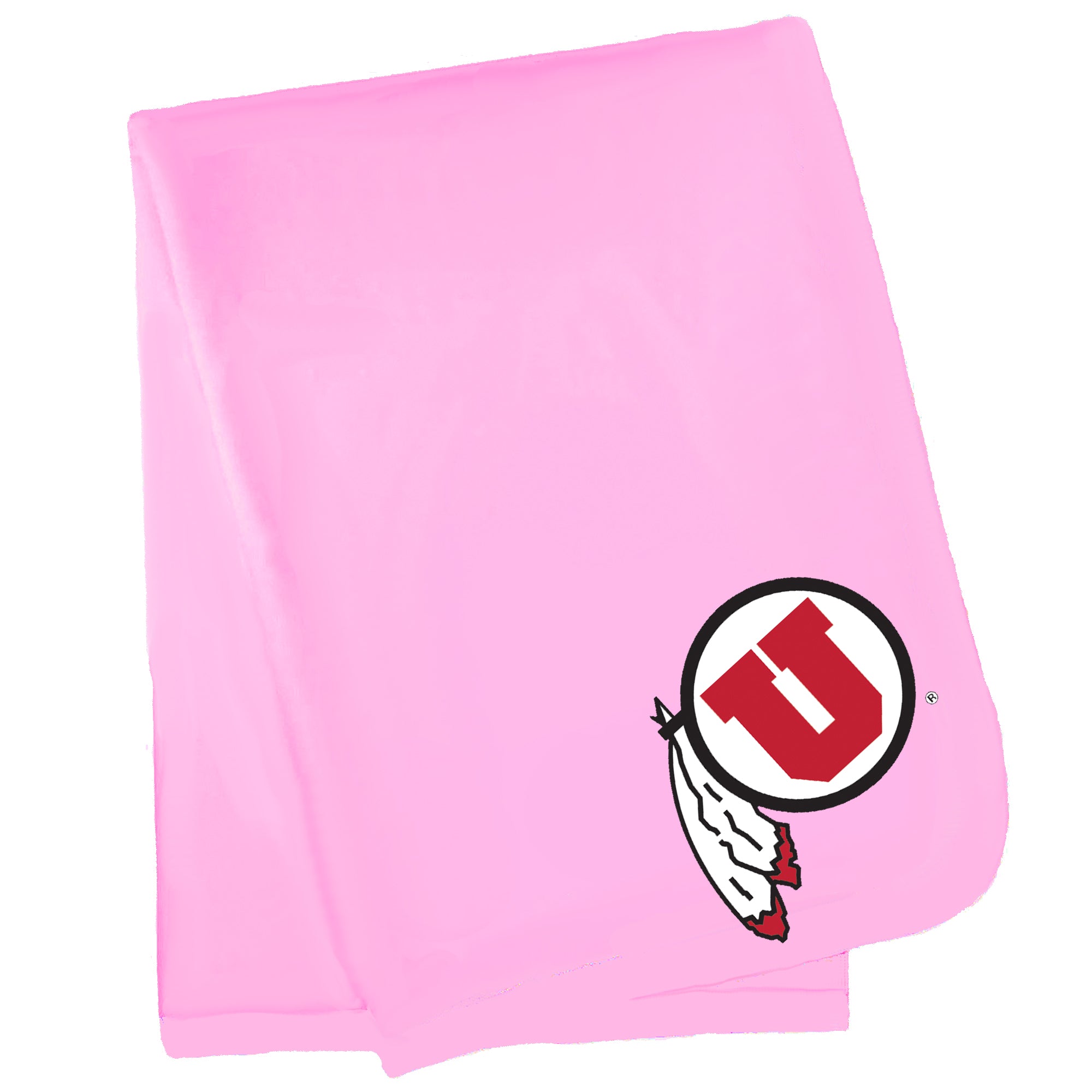 Utah Utes Baby Receiving Blanket