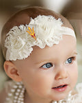 Arizona State Sun Devils Baby/Toddler Shabby Flower Hair Bow Headband