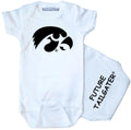Iowa Hawkeyes Future Tailgater FT Baby Bodysuit