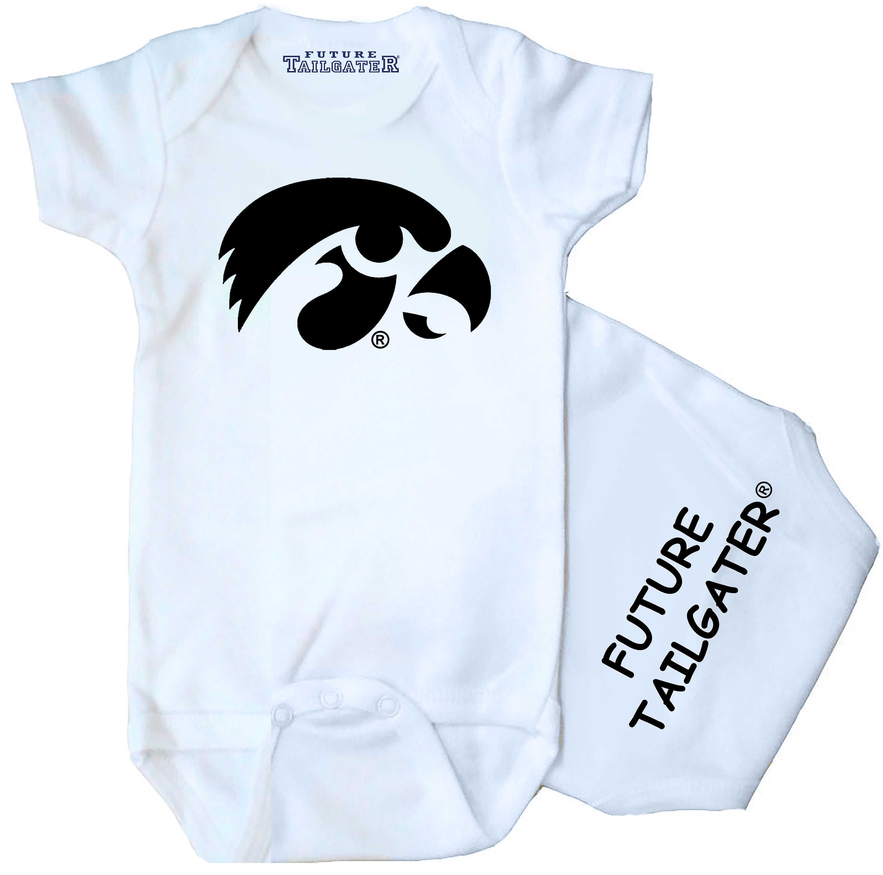 Iowa Hawkeyes Future Tailgater FT Baby Bodysuit