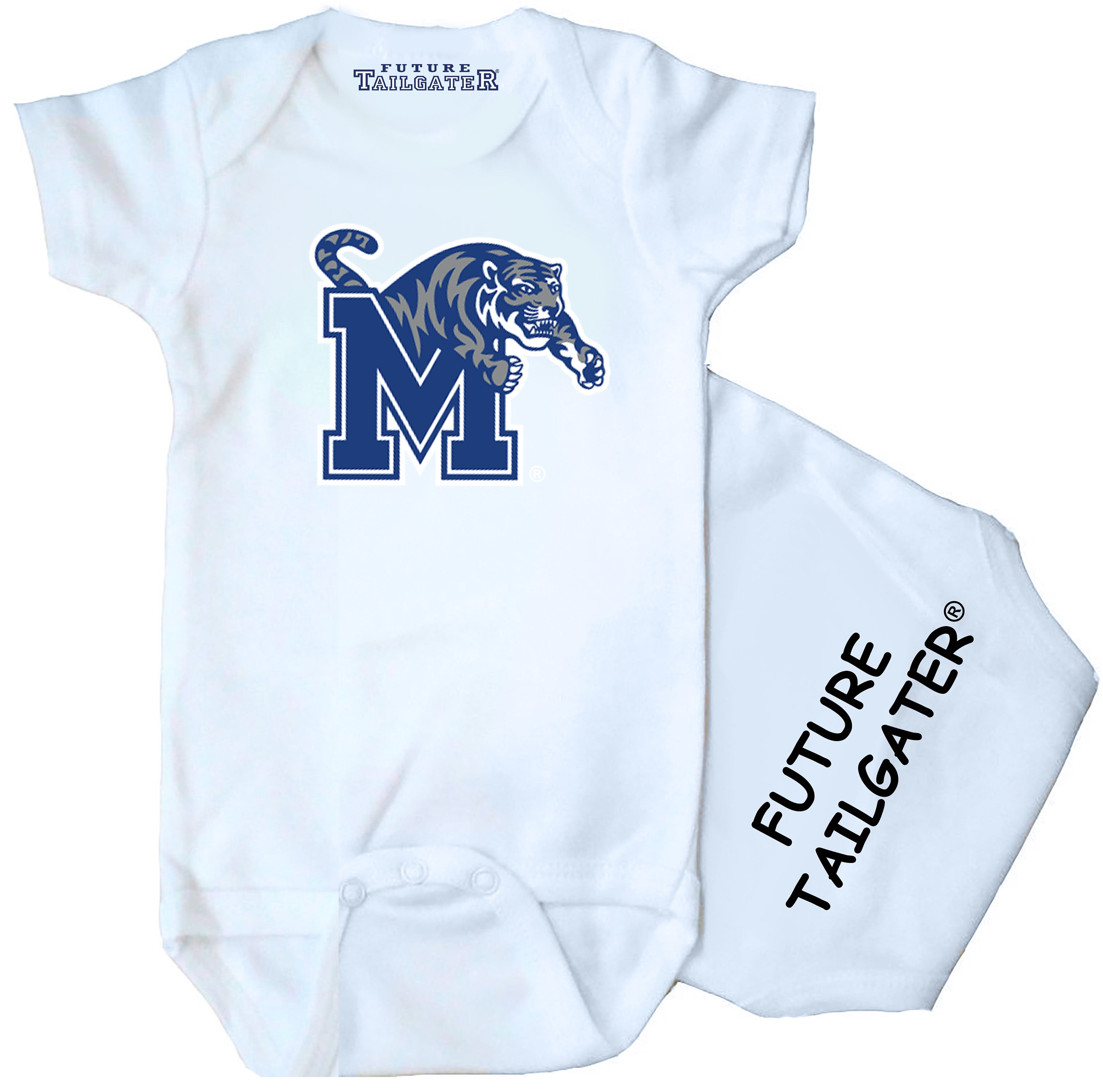 Memphis Tigers Future Tailgater FT Baby Bodysuit