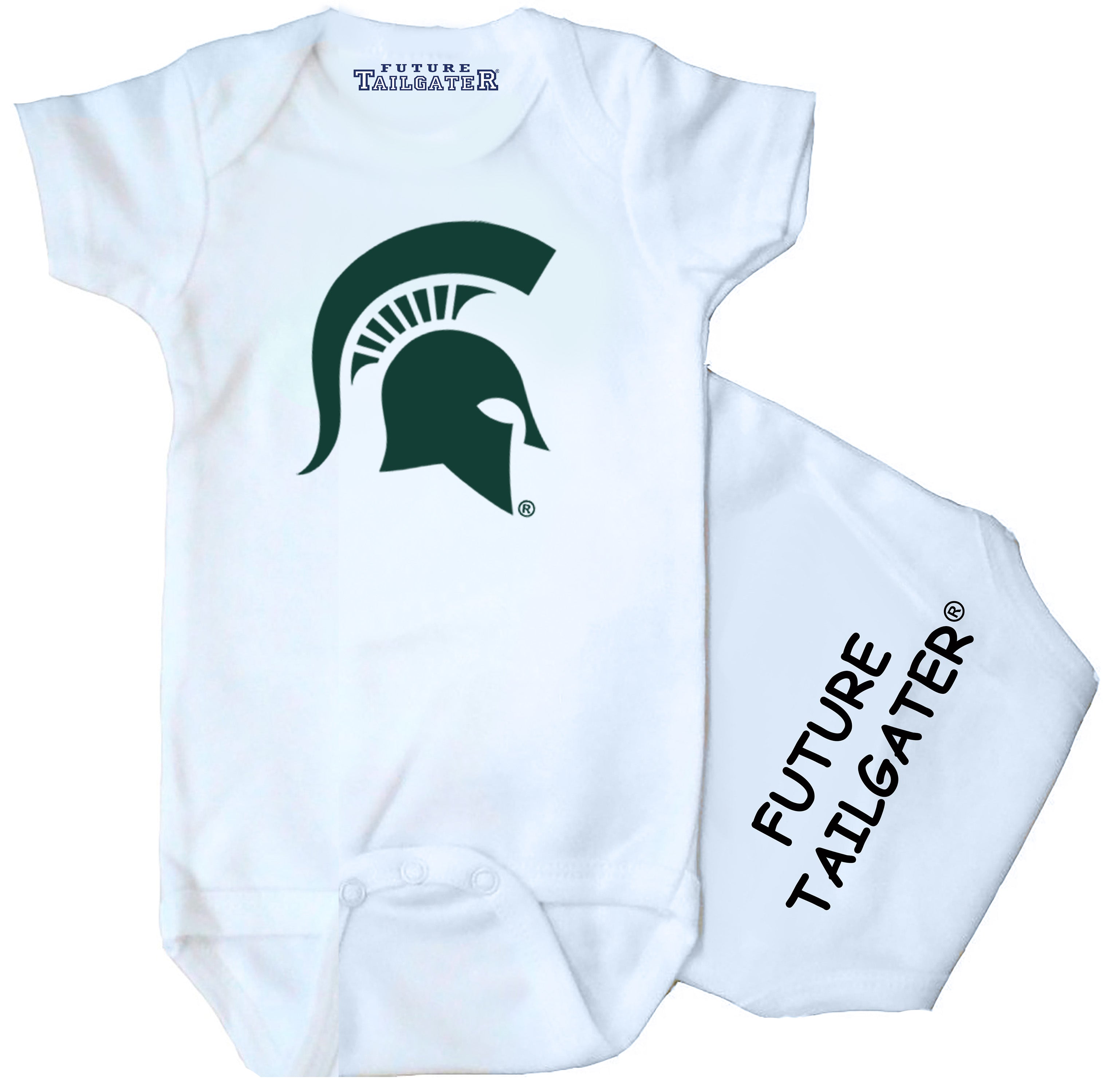 Michigan State Spartans Future Tailgater FT Baby Bodysuit