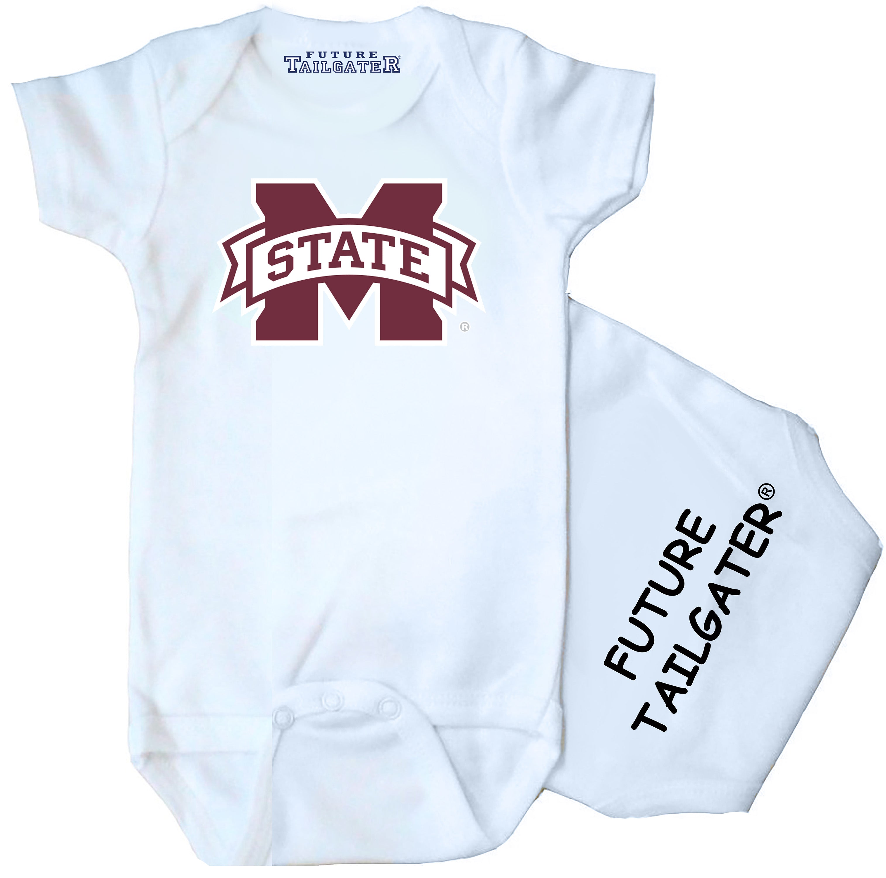 Mississippi State Bulldogs Future Tailgater FT Baby Bodysuit