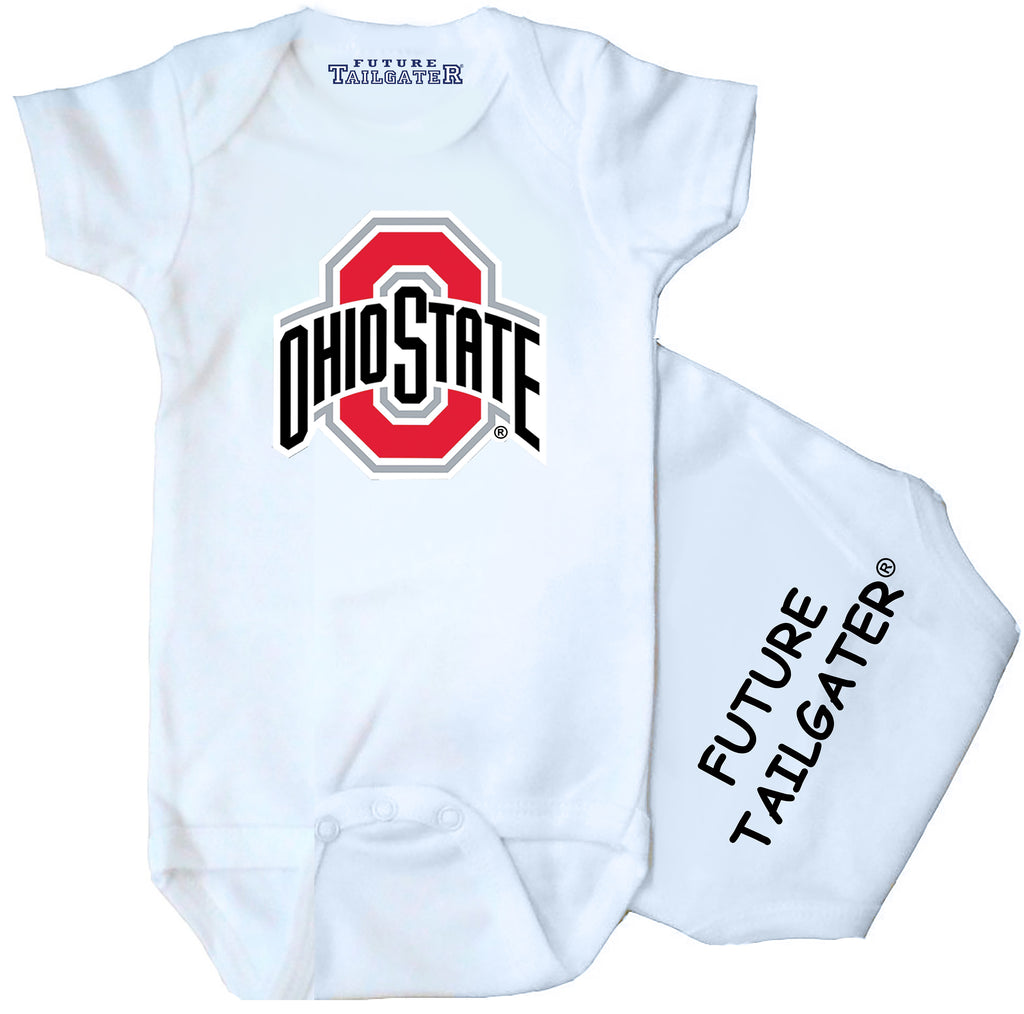 Ohio State Buckeyes Future Tailgater FT Baby Bodysuit