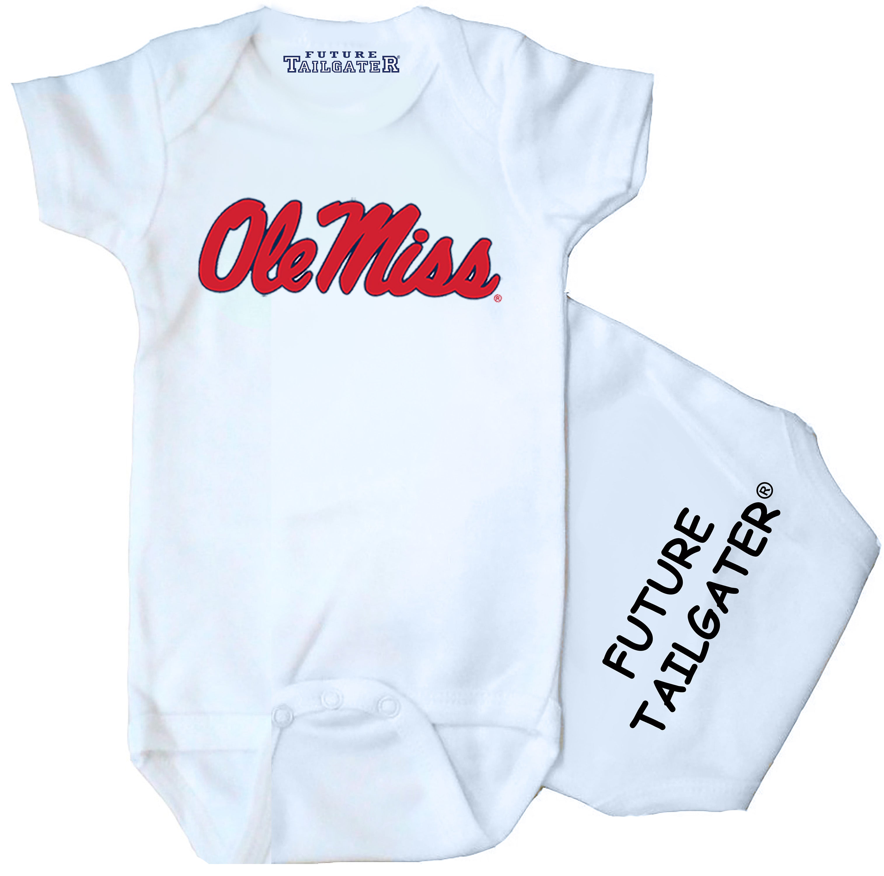Ole Miss Rebels Future Tailgater FT Baby Bodysuit