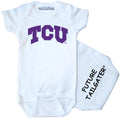 TCU Horned Frogs Future Tailgater FT Baby Bodysuit