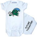 Tulane Green Wave Future Tailgater FT Baby Bodysuit