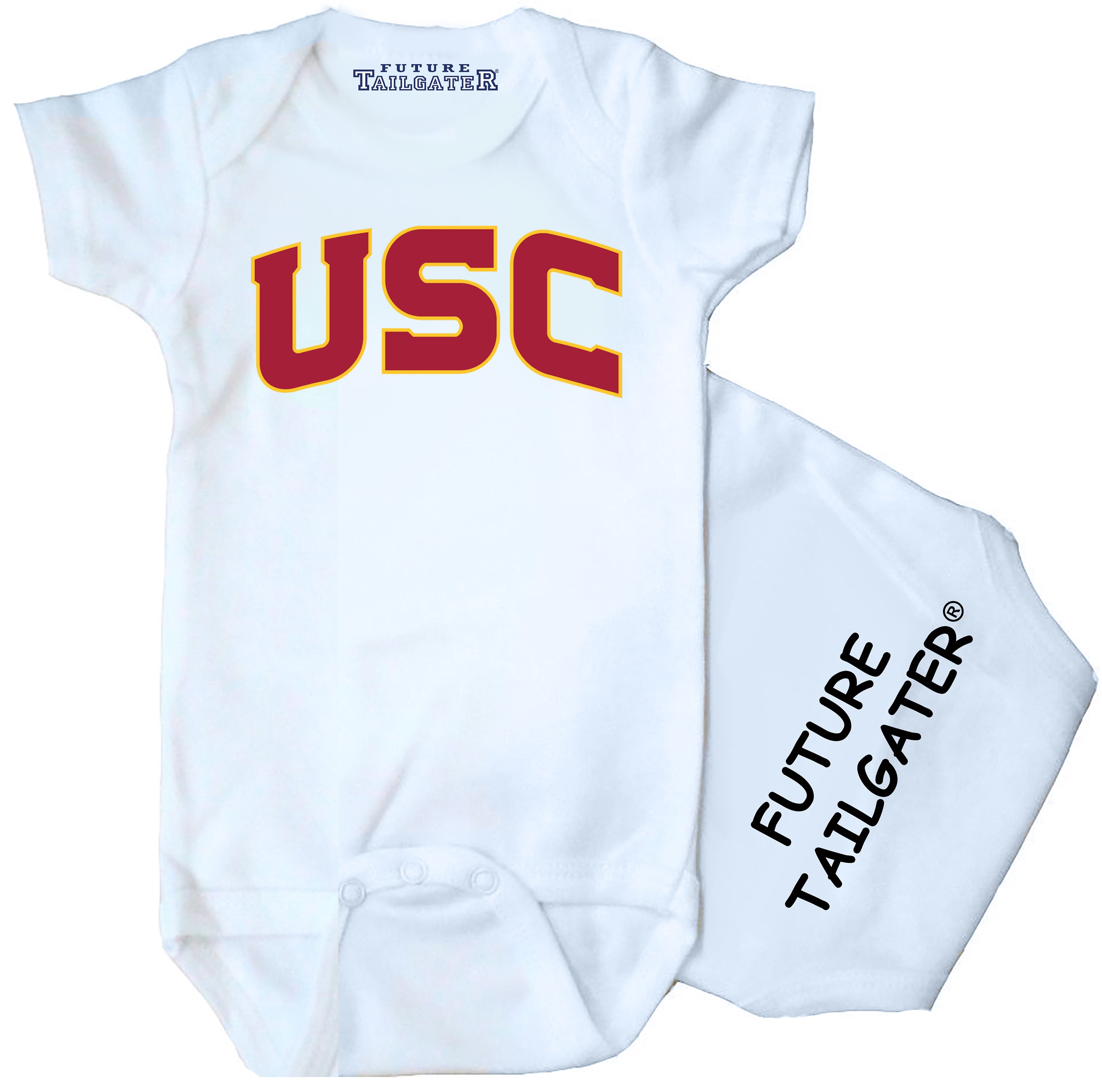 USC Trojans Future Tailgater FT Baby Bodysuit