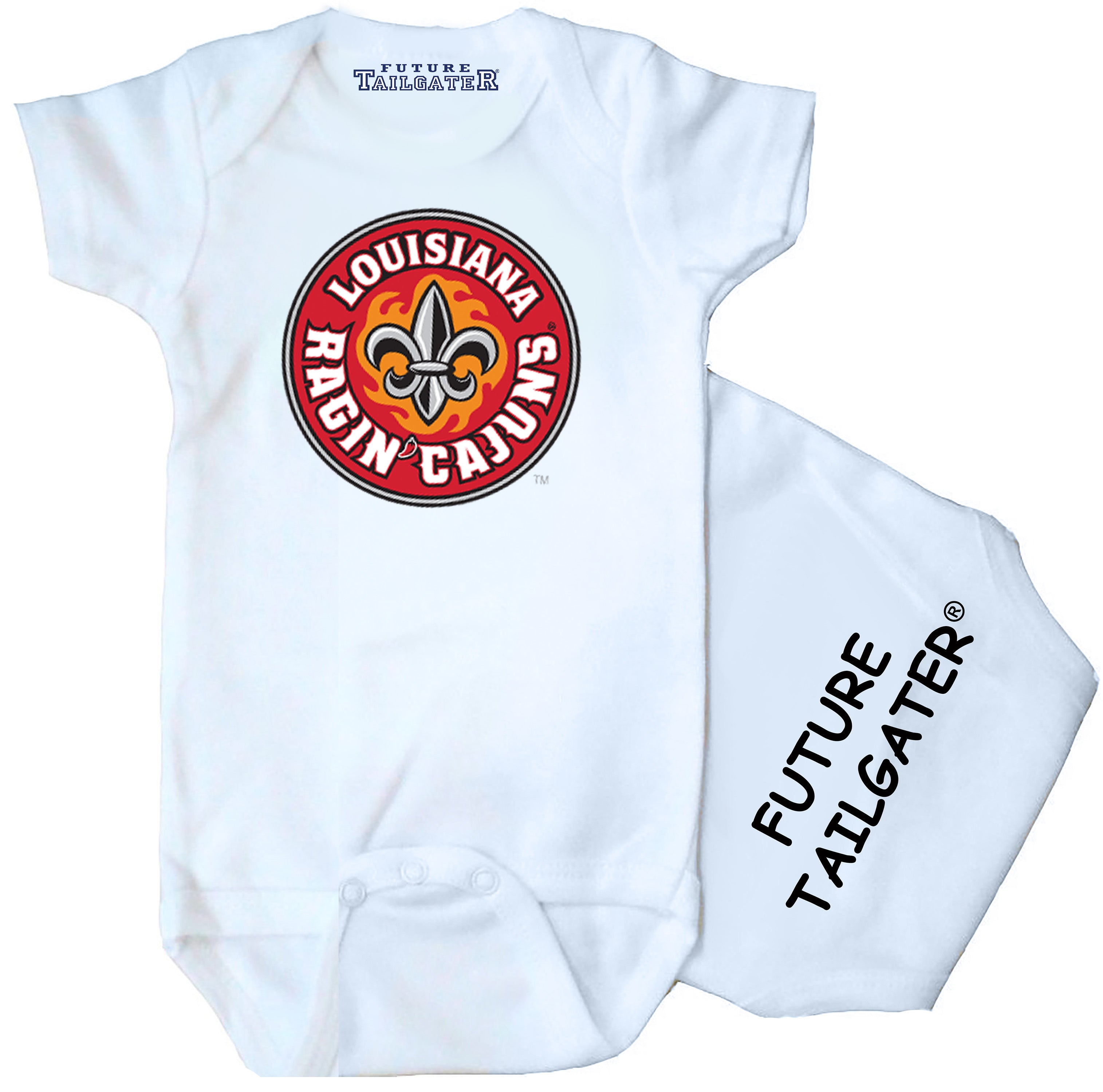 Louisiana Ragin' Cajuns Future Tailgater FT Baby Bodysuit