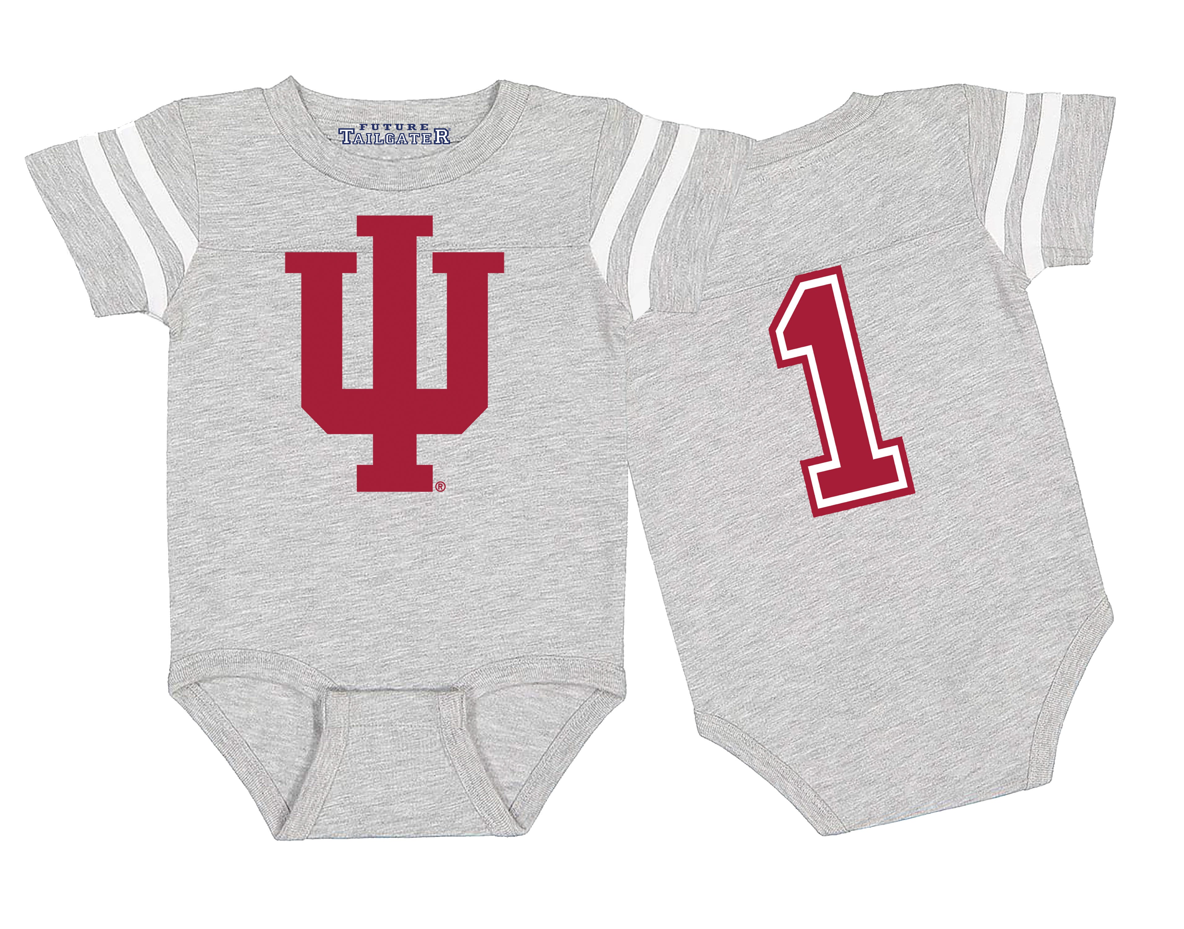 Indiana Hoosiers Football Jersey Baby Bodysuit