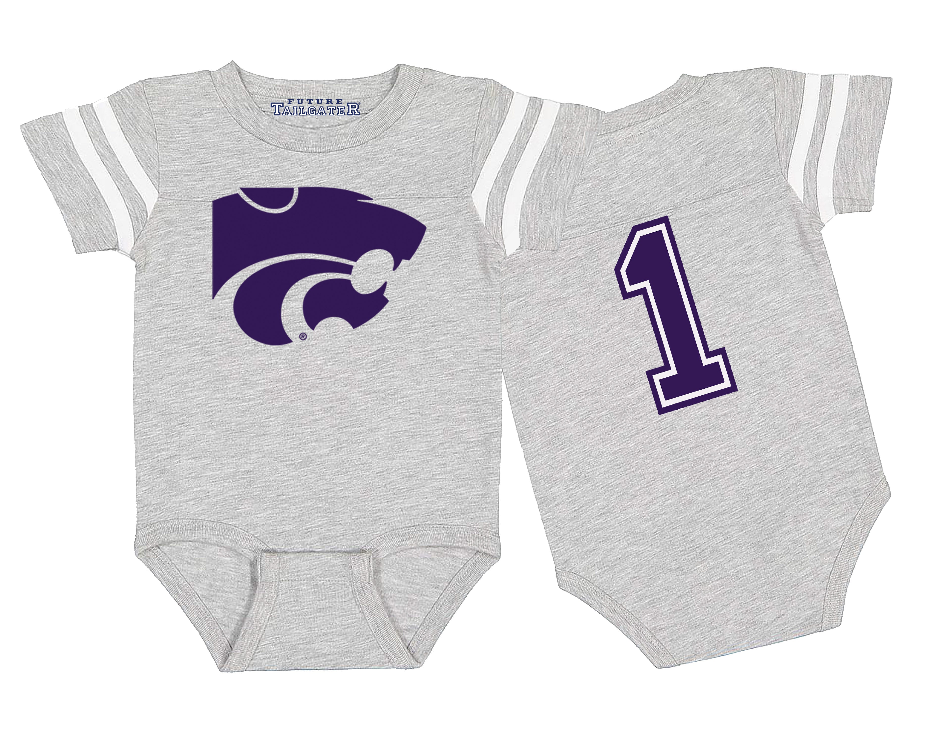 Kansas State Wildcats Football Jersey Baby Bodysuit