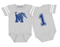 Memphis Tigers Football Jersey Baby Bodysuit