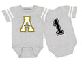 Appalachian State Mountaineers Football Jersey Baby Bodysuit