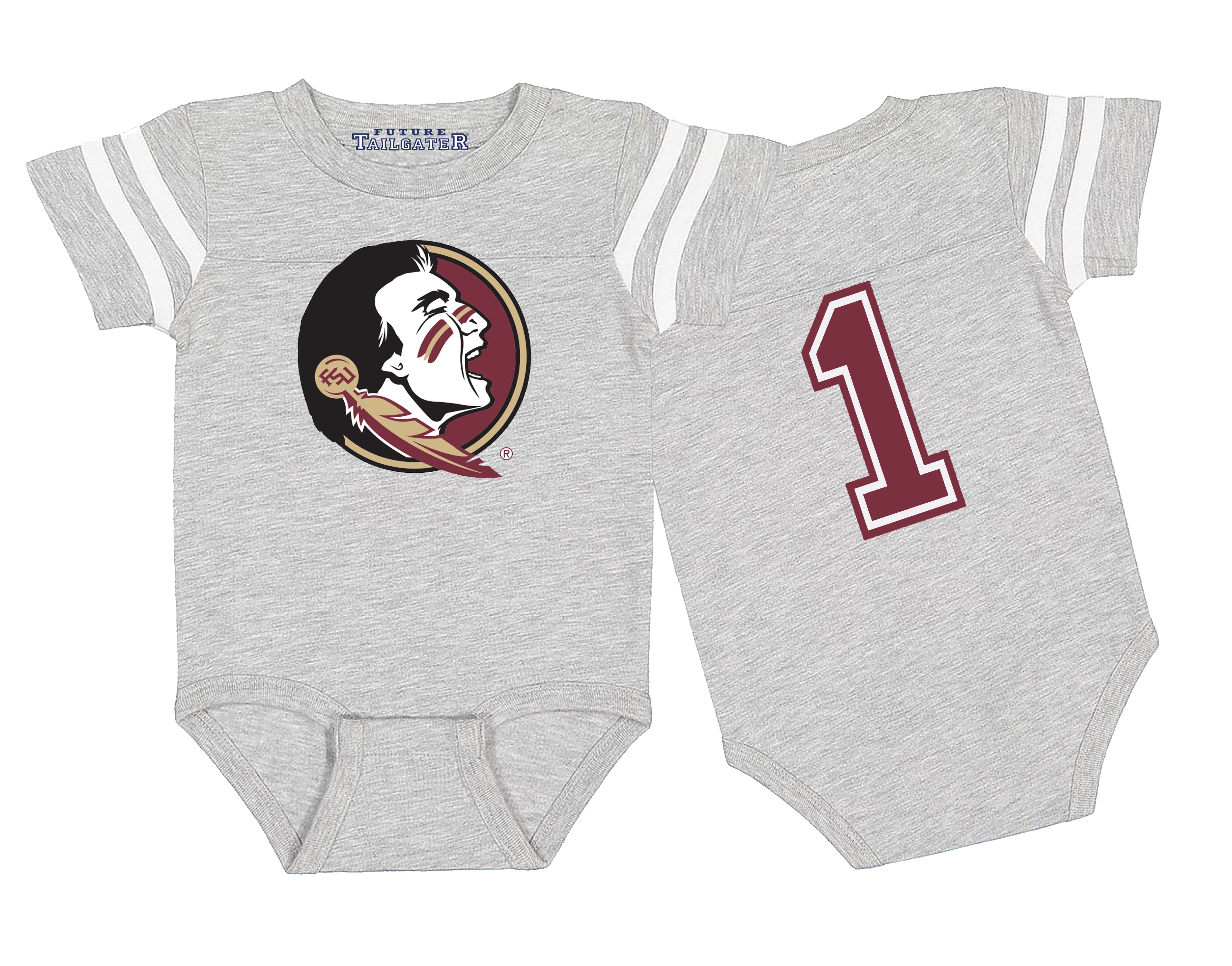 Florida State Seminoles Football Jersey Baby Bodysuit