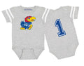 Kansas Jayhawks Football Jersey Baby Bodysuit