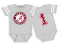 Alabama Crimson Tide Football Jersey Baby Bodysuit