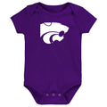 Kansas State Wildcats LOGO Baby Bodysuit
