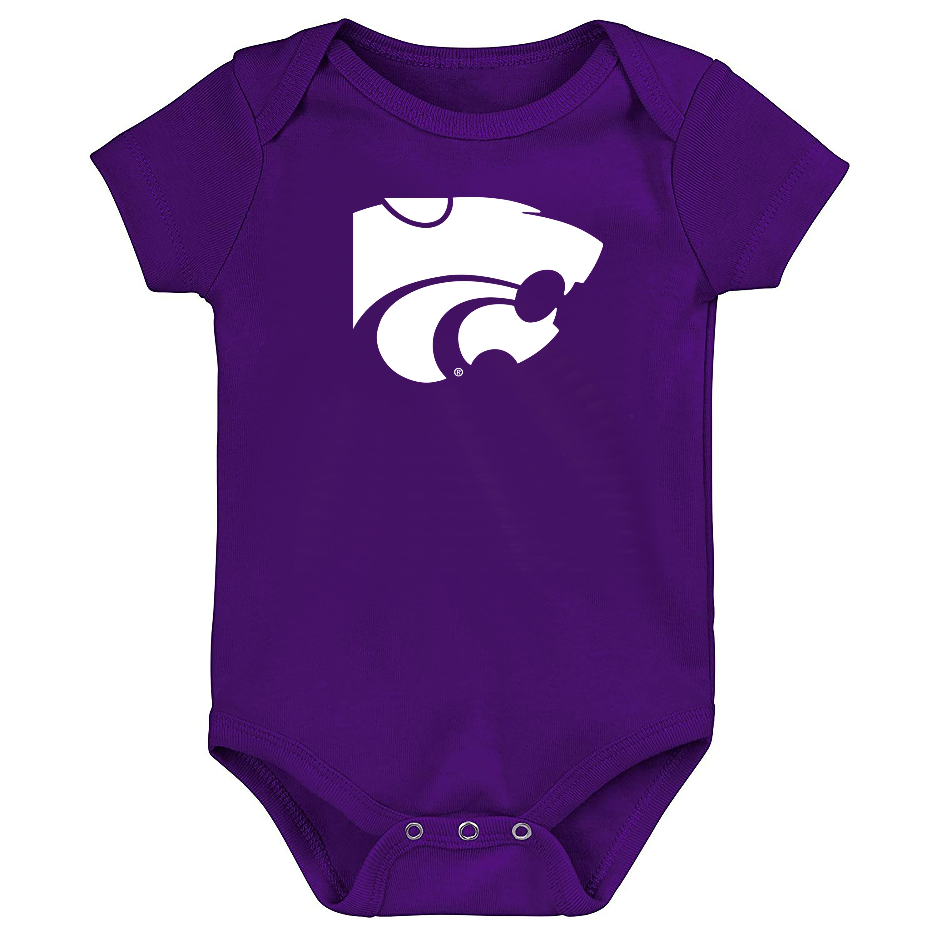 Kansas State Wildcats LOGO Baby Bodysuit