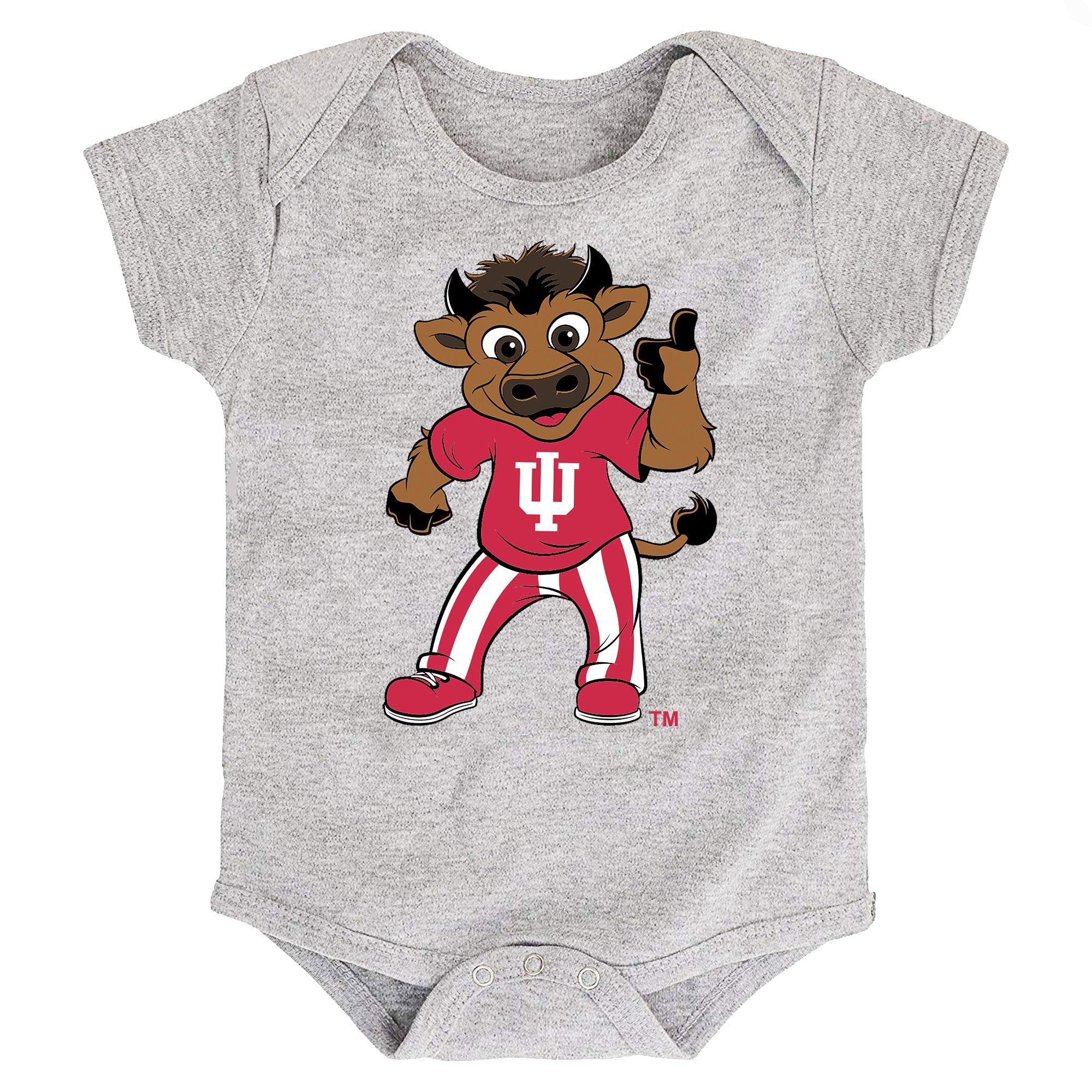 Indiana Hoosiers MASCOT Baby Bodysuit