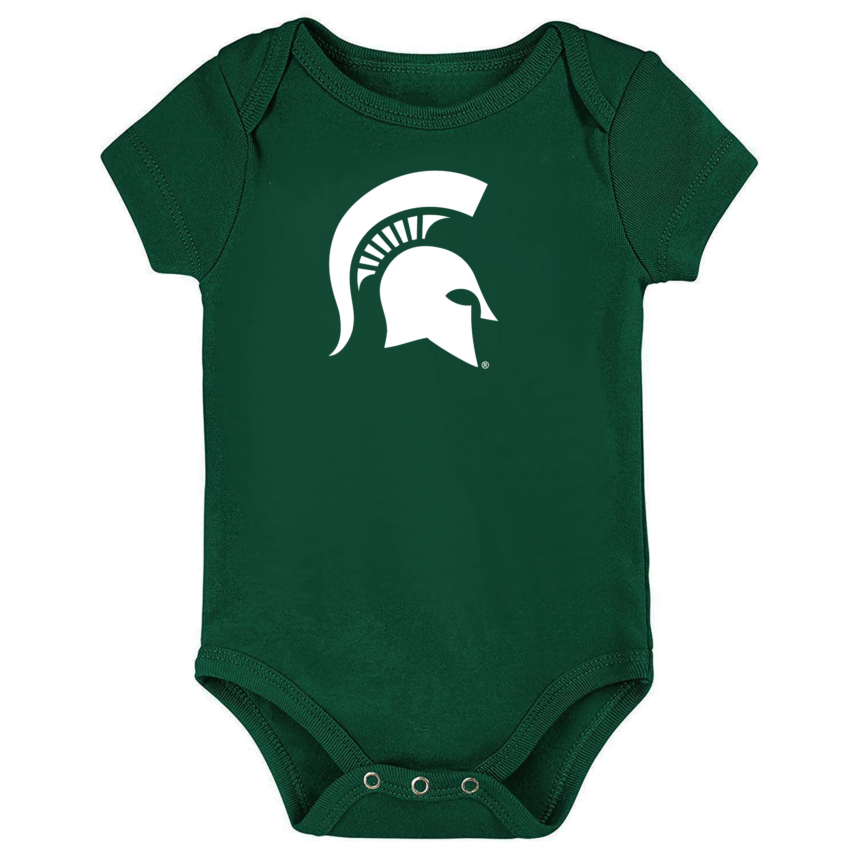 Michigan State Spartans LOGO Baby Bodysuit