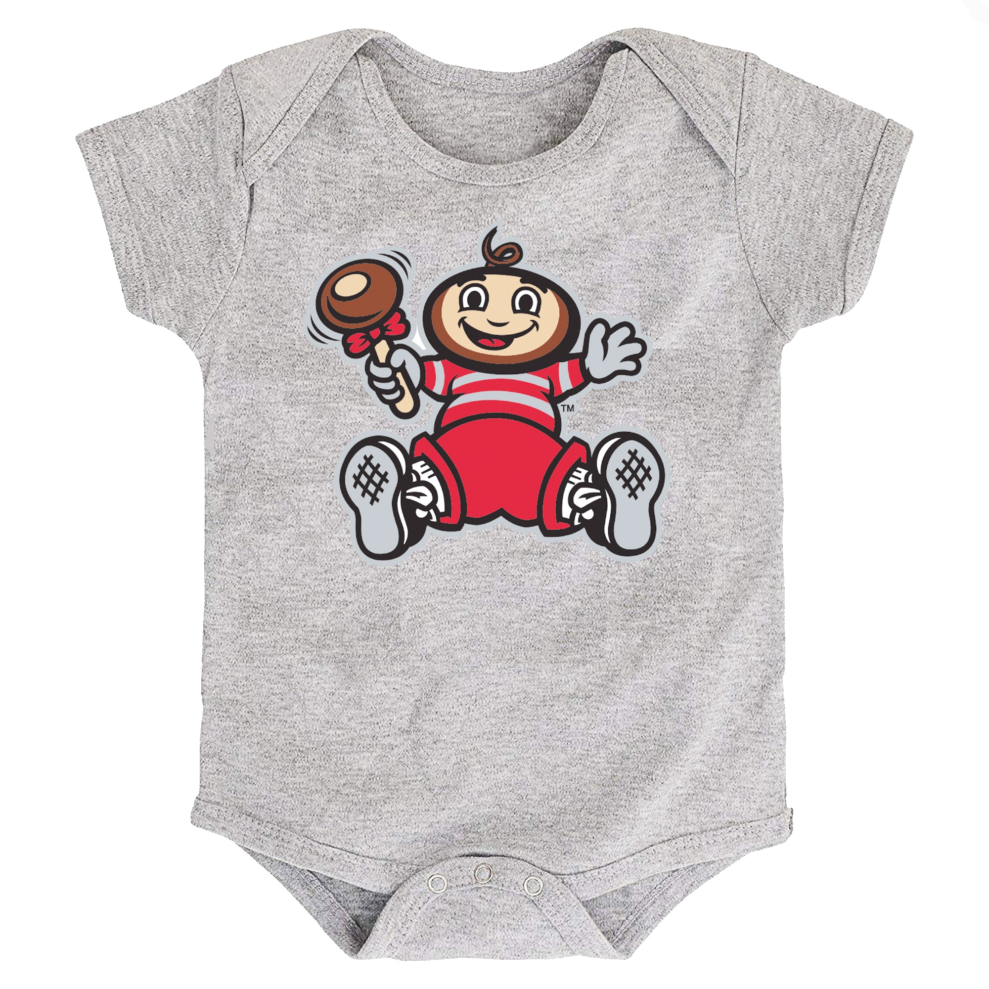 Ohio State Buckeyes MASCOT Baby Bodysuit