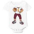 Arizona State Sun Devils Heads Up! Football Player Baby Bodysuit