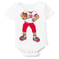 Utah Utes Heads Up! Football Player Baby Bodysuit