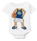 Marquette Golden Eagles Heads Up! Basketball Player Baby Bodysuit