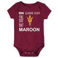 Arizona State Sun Devils On Game Day Baby Bodysuit