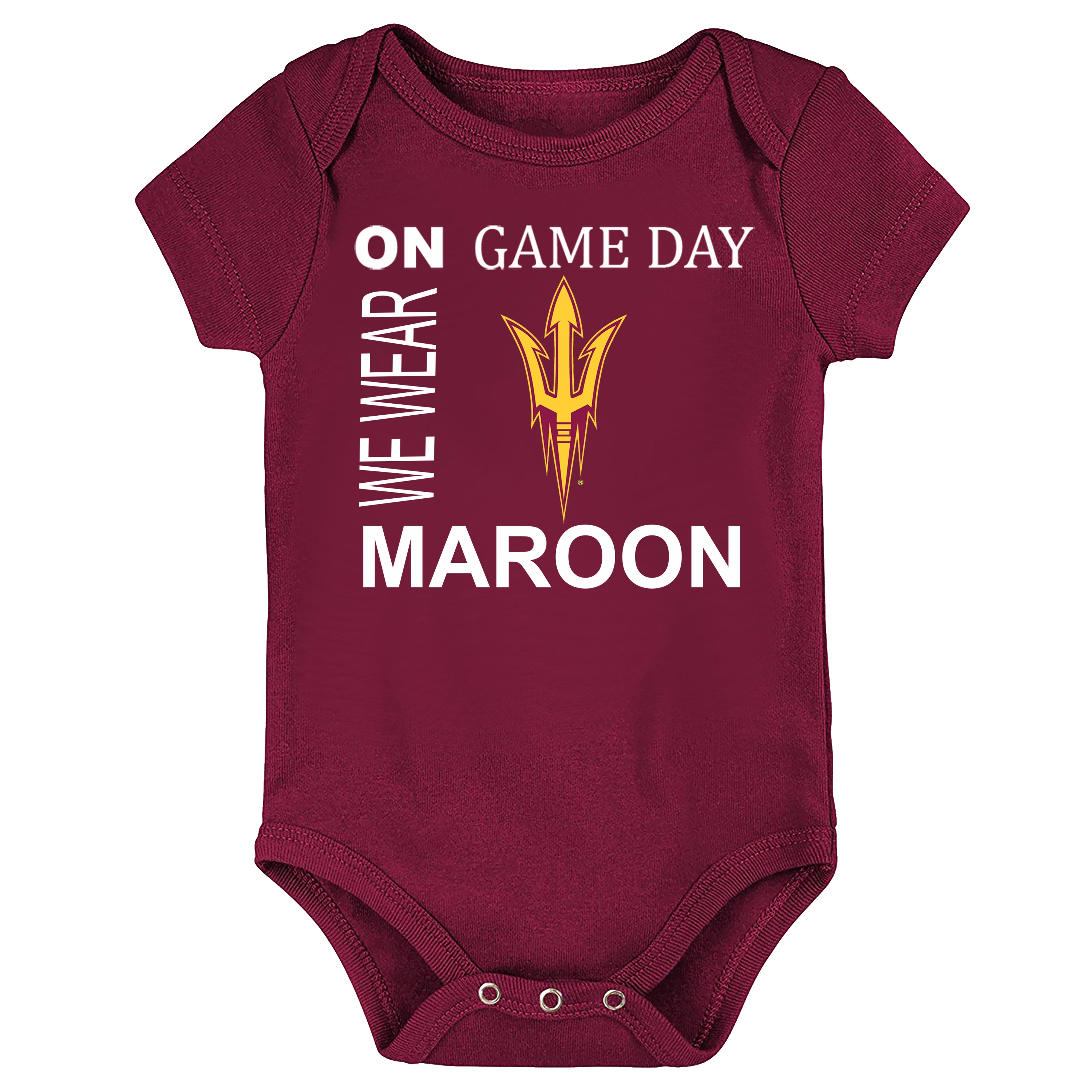 Arizona State Sun Devils On Game Day Baby Bodysuit