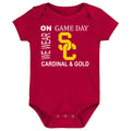 USC Trojans On Game Day Baby Bodysuit