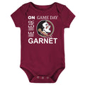 Florida State Seminoles On Game Day Baby Bodysuit