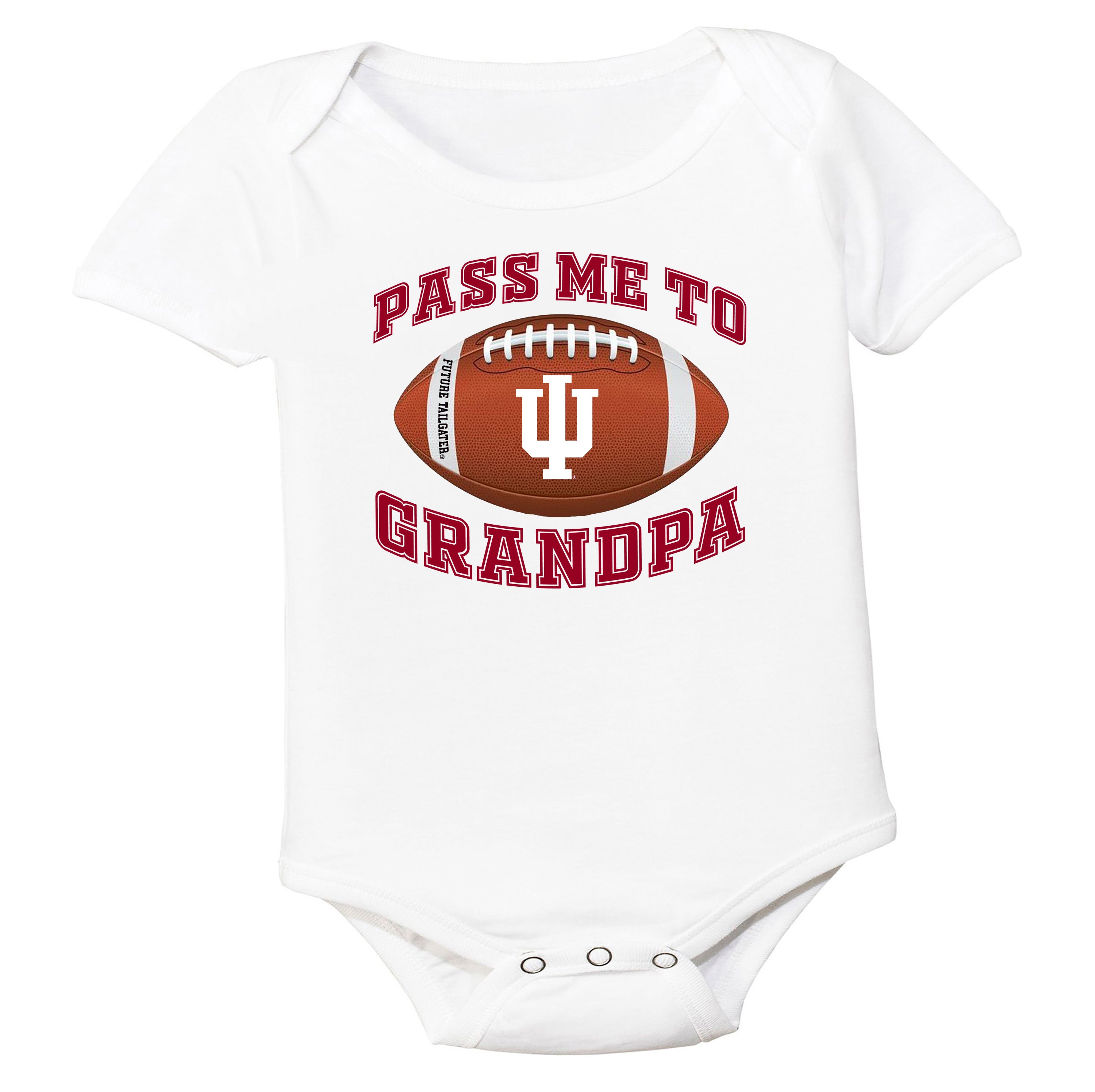 Indiana Hoosiers Pass Me to GrandPA, & Other Loved Ones Baby Bodysuit
