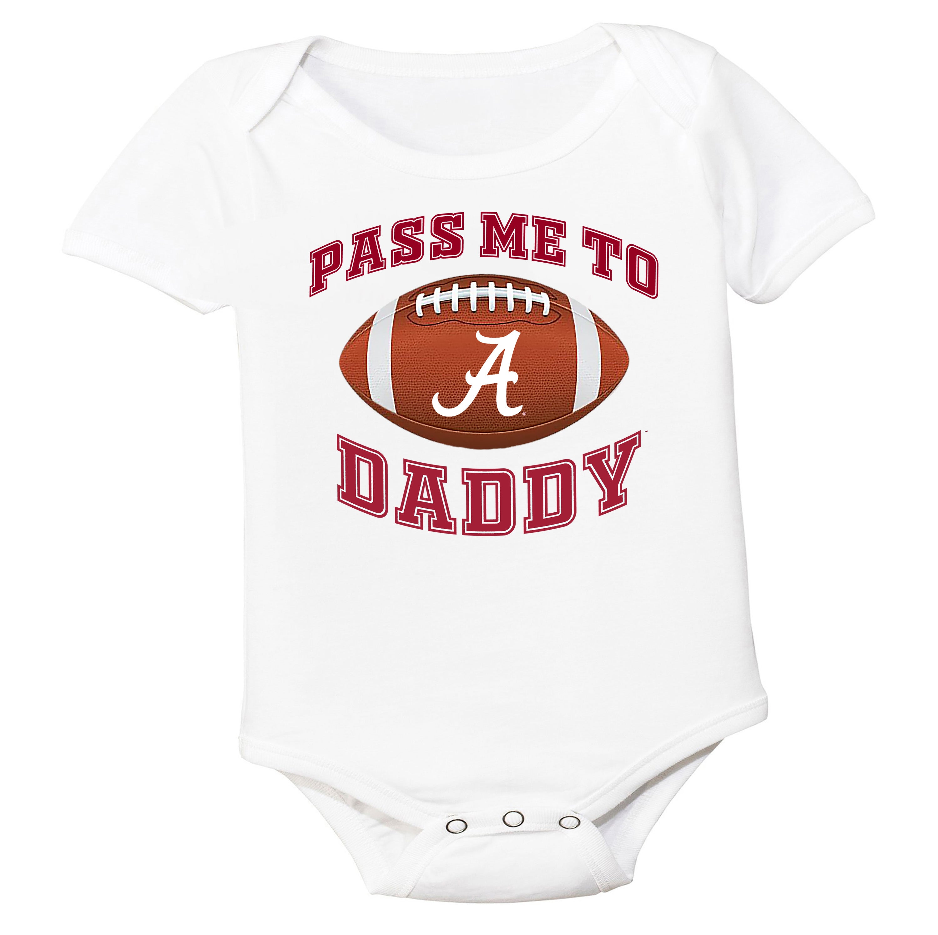 Alabama Crimson Tide Pass Me to GrandPA, & Other Loved Ones Baby Bodysuit