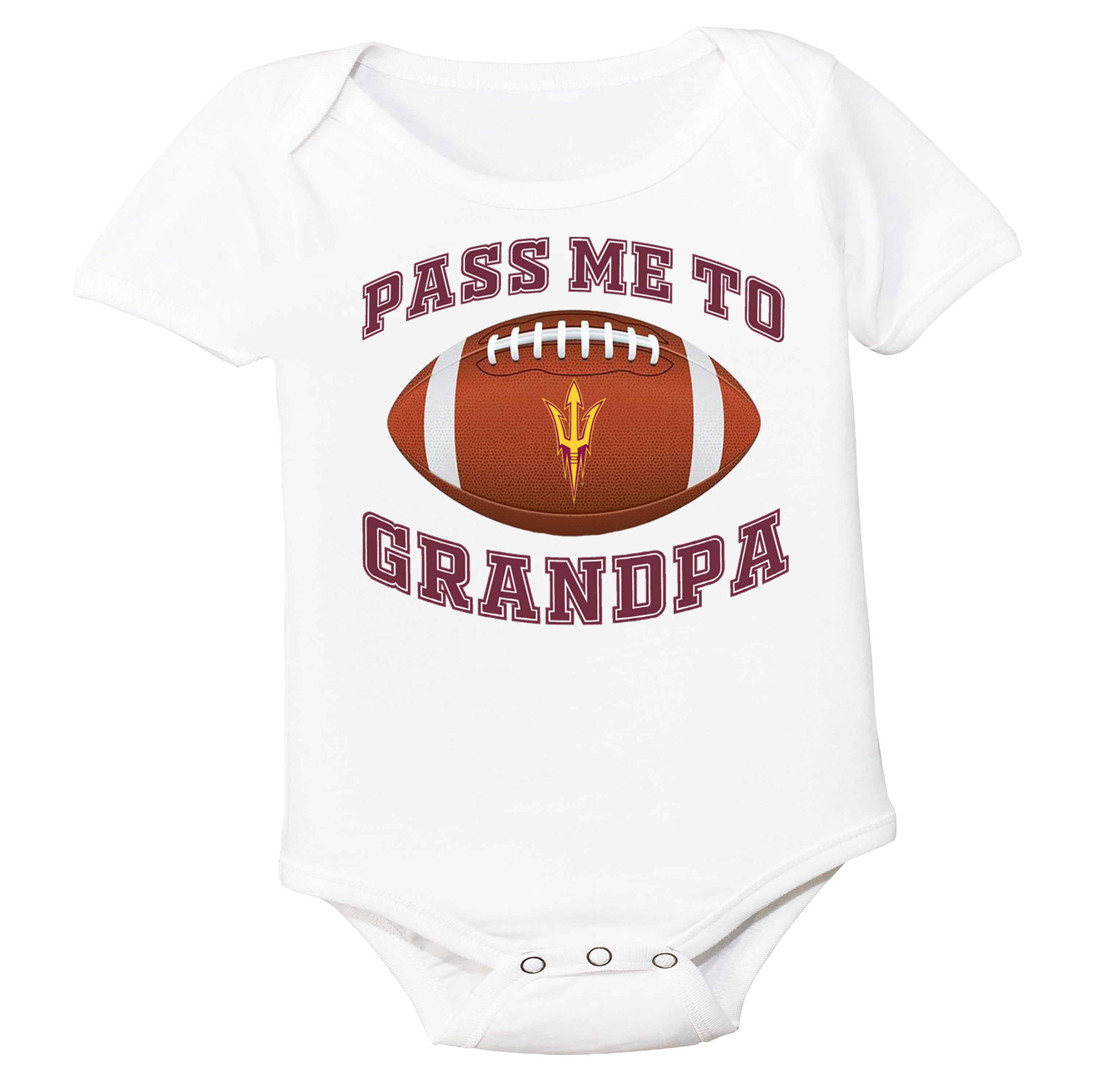 Arizona State Sun Devils Pass Me to GrandPA, & Other Loved Ones Baby Bodysuit