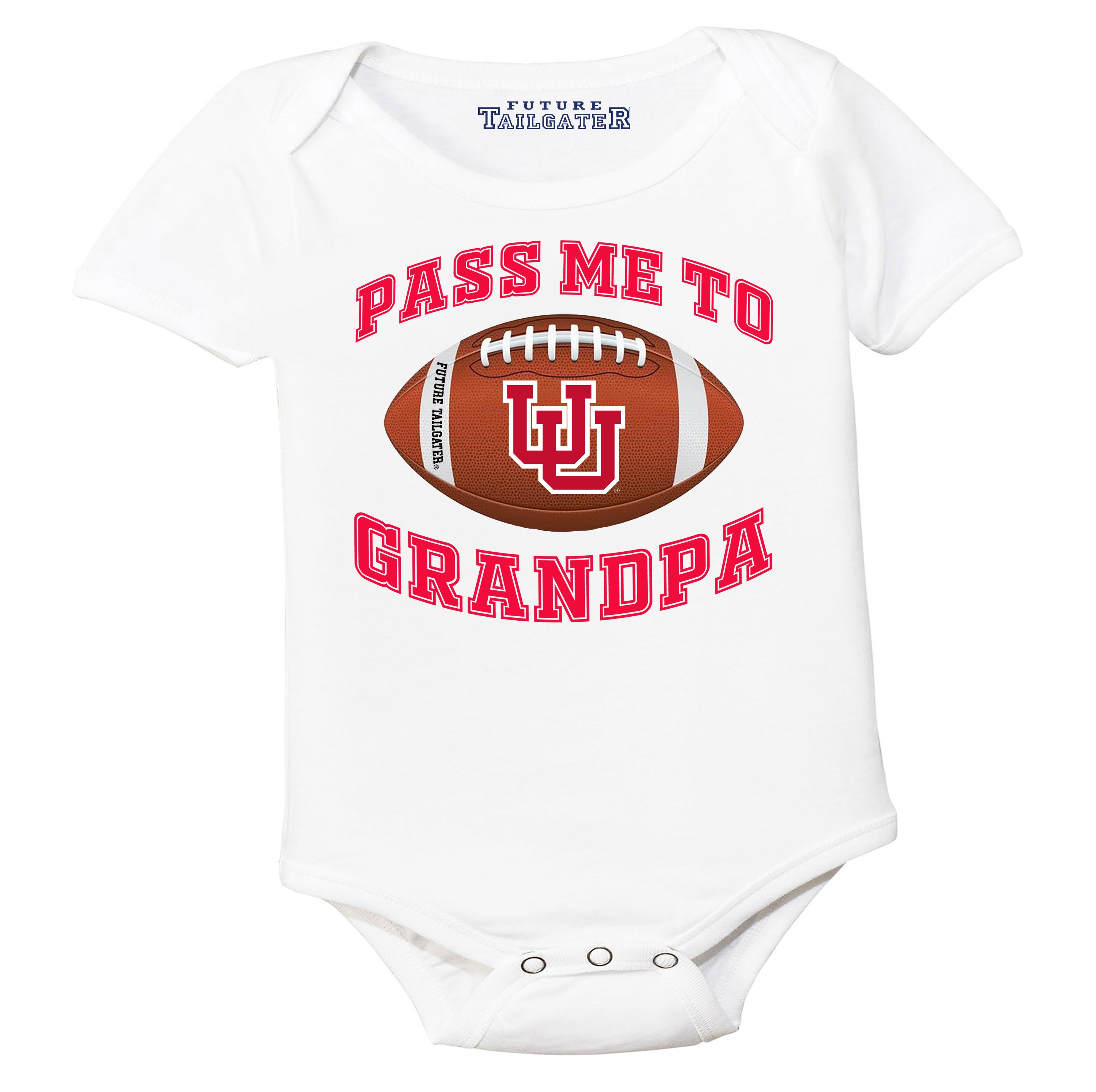 Utah Utes Pass Me to GrandPA, & Other Loved Ones Baby Bodysuit