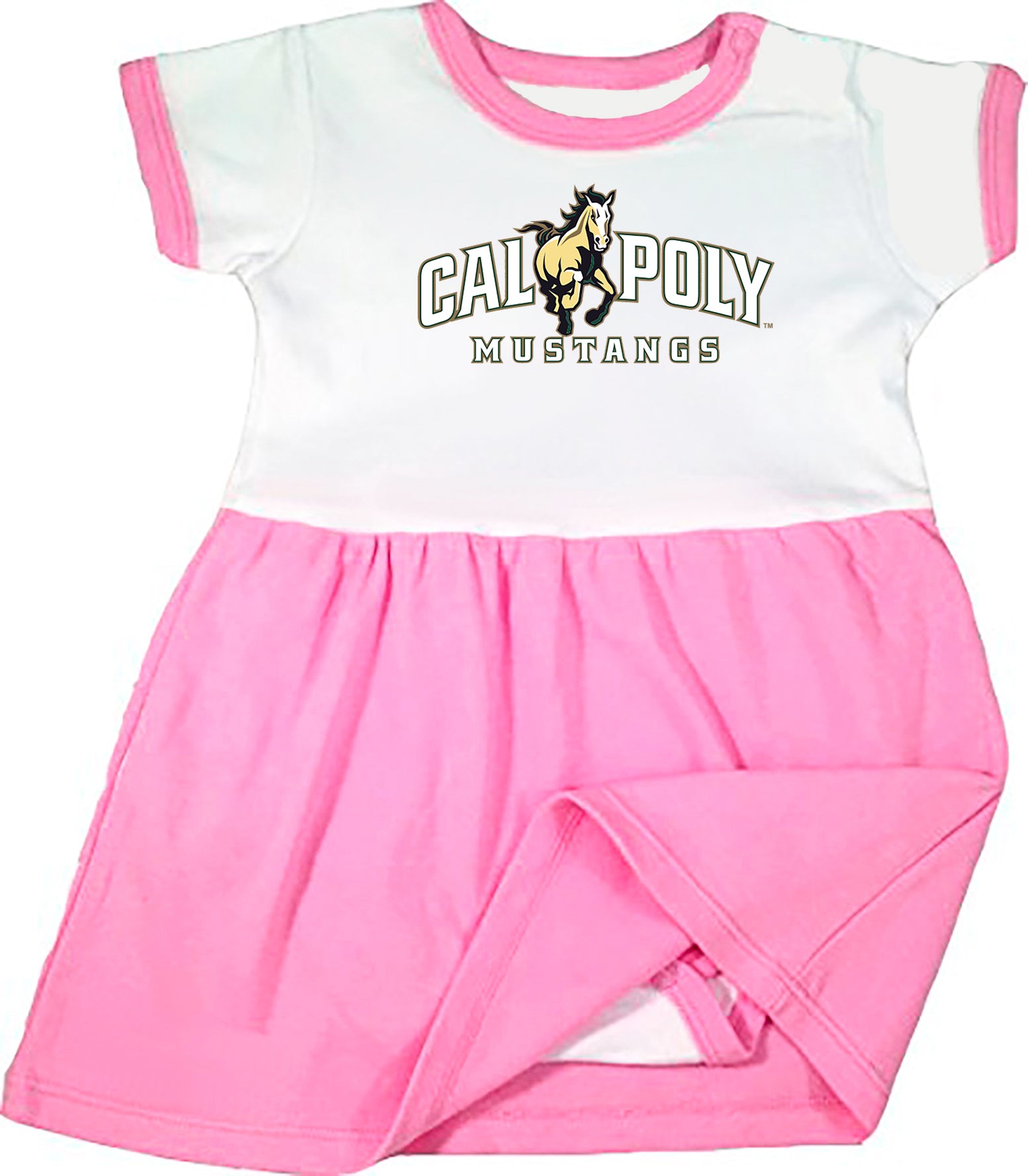 Cal Poly Mustangs Baby Bodysuit Dress