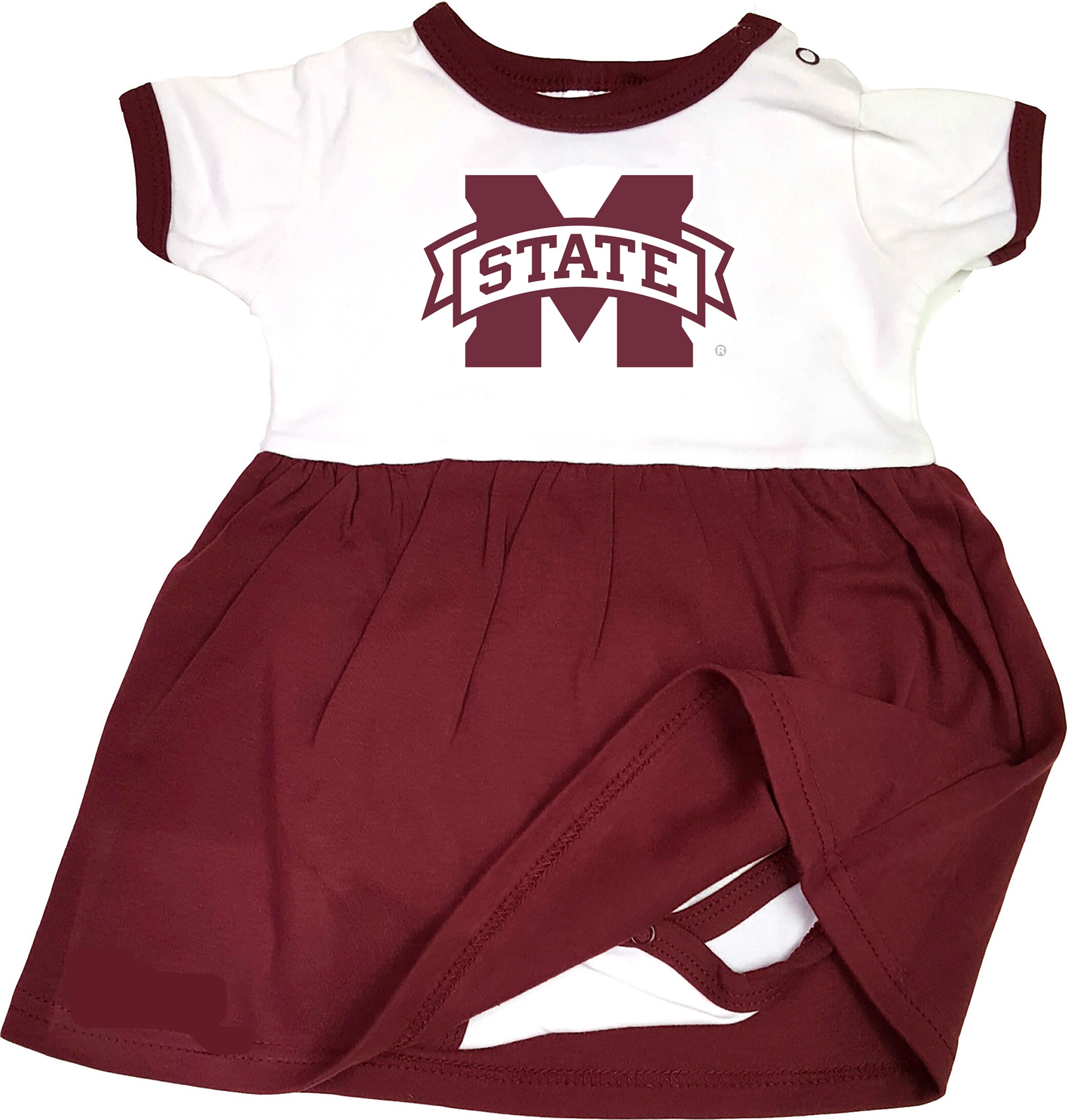 Mississippi State Bulldogs Baby Bodysuit Dress