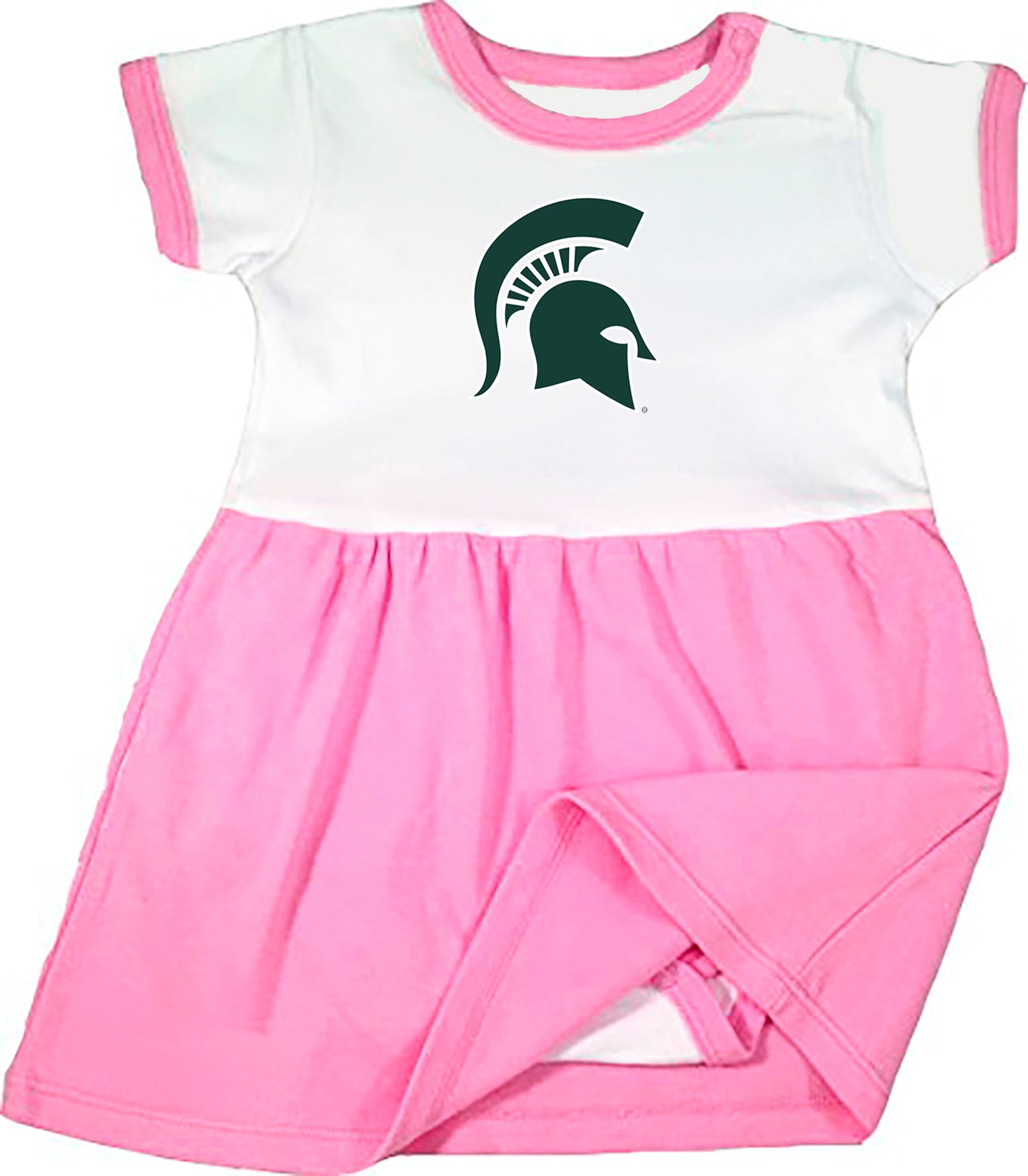 Michigan State Spartans Baby Bodysuit Dress