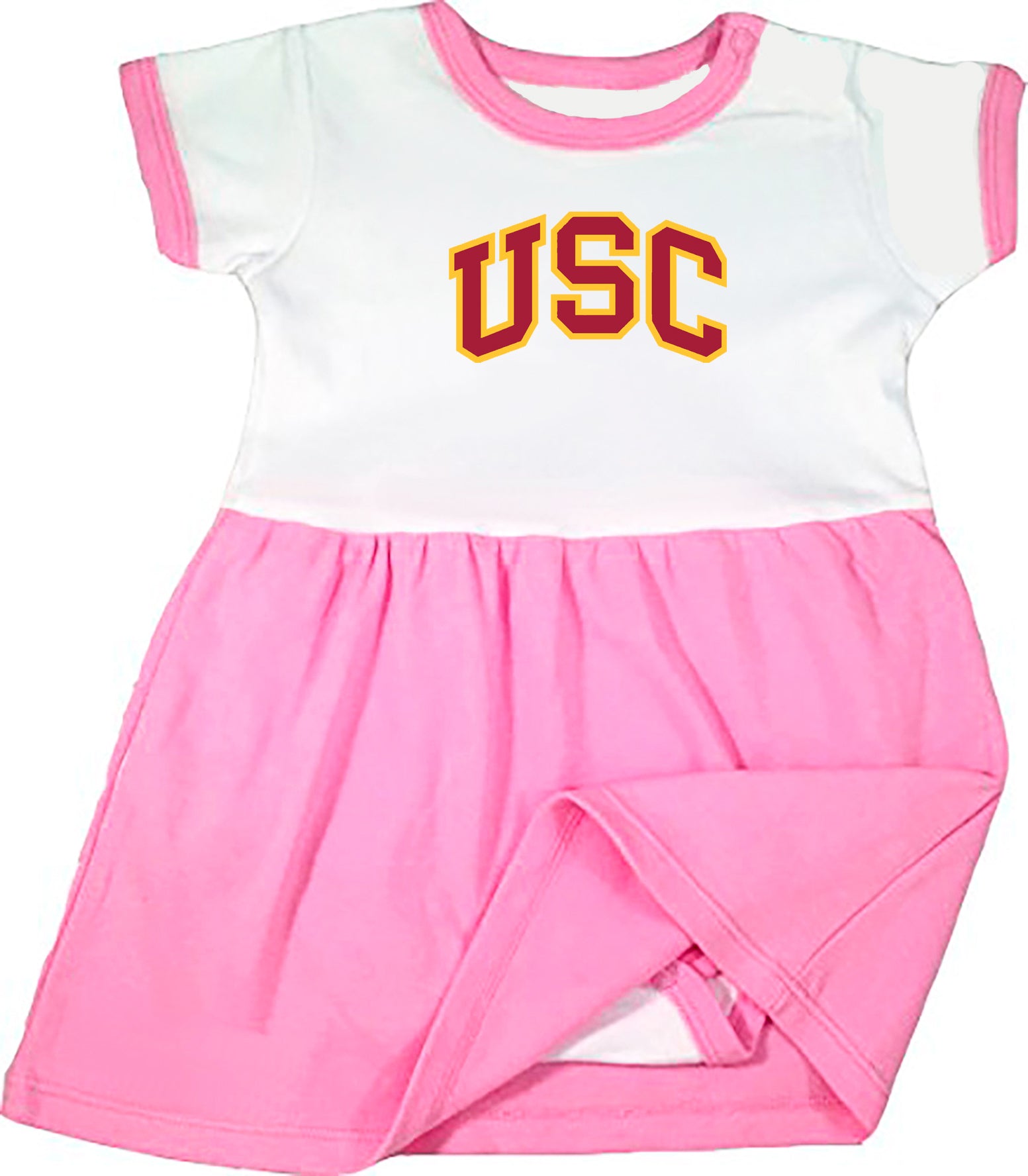 USC Trojans Baby Bodysuit Dress