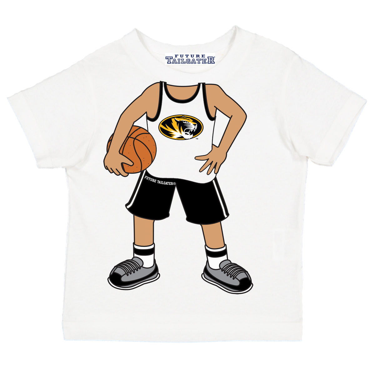Missouri Tigers Heads Up! Basketball Player Baby/Toddler/Youth T-Shirt