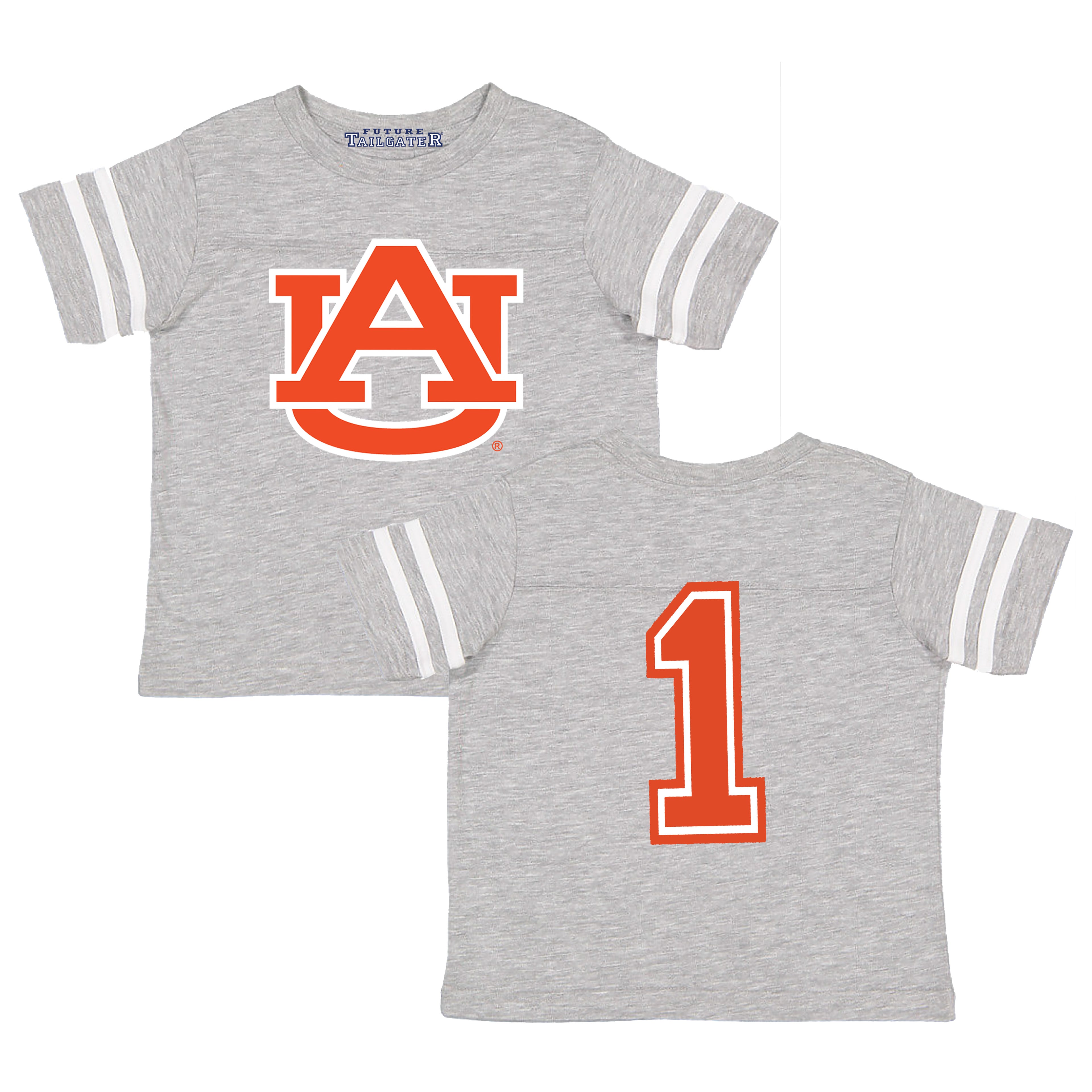 Auburn Tigers Football Jersey Baby/Toddler/Youth T-Shirt 5/6T / Grey