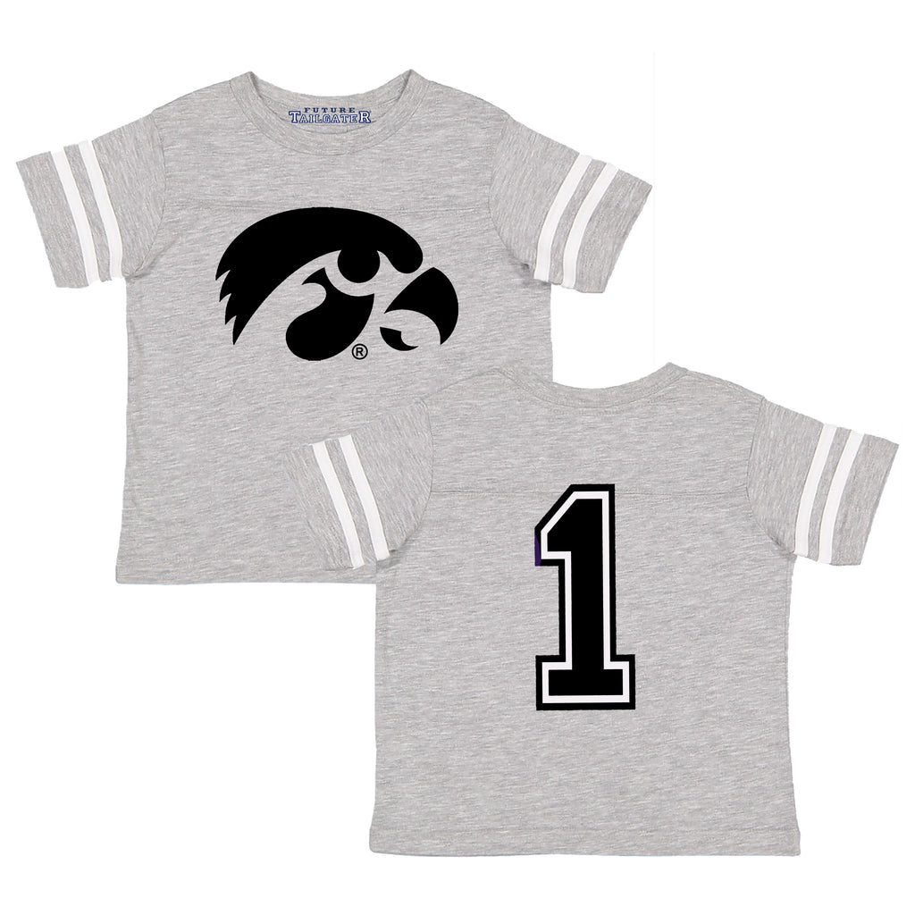 Iowa Hawkeyes Football Jersey Baby/Toddler/Youth T-Shirt
