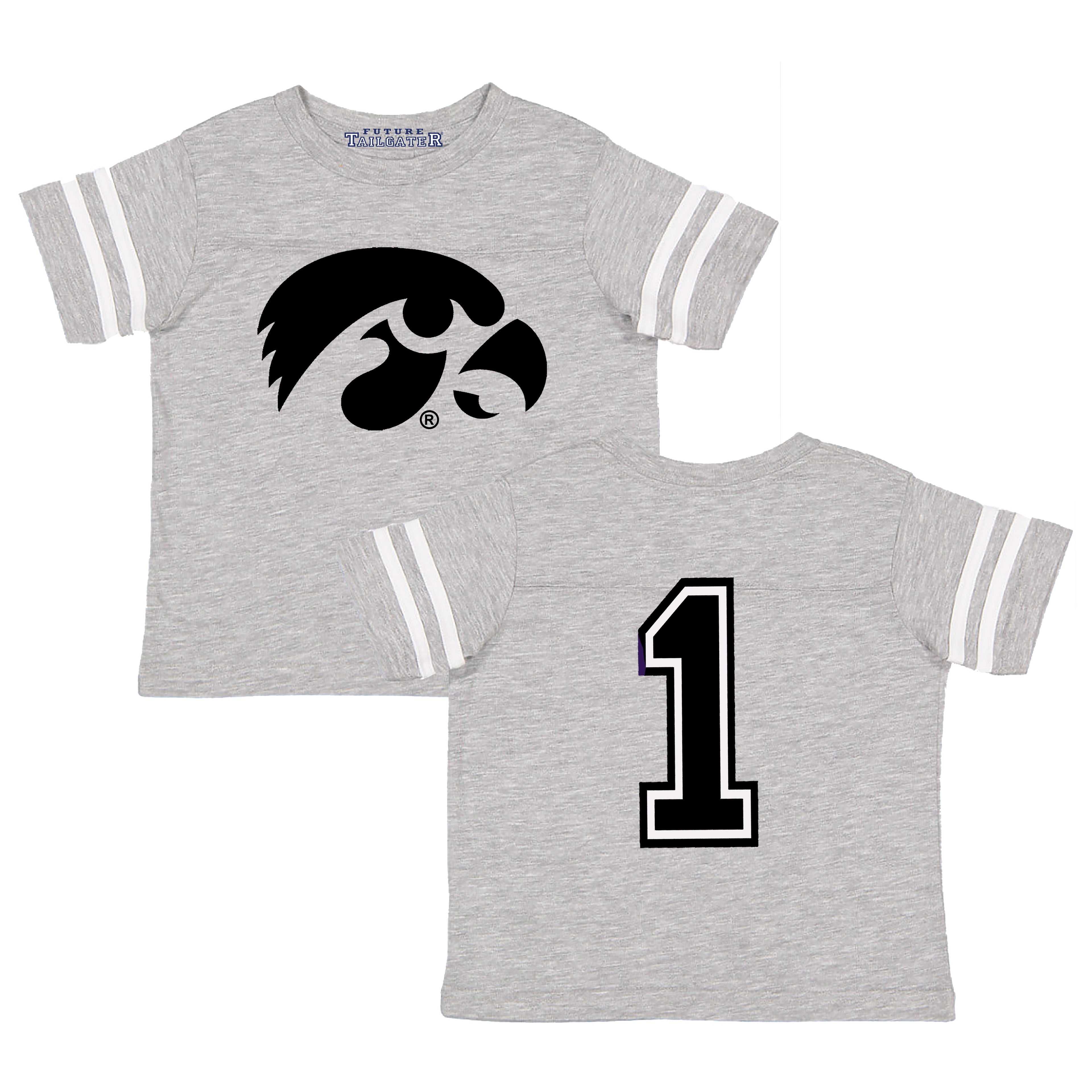 Iowa Hawkeyes Football Jersey Baby/Toddler/Youth T-Shirt